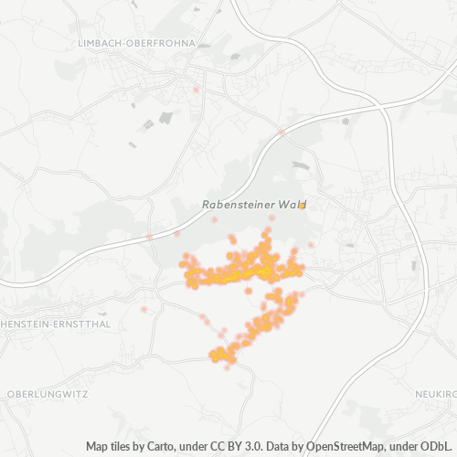 Bedrijfsconcentratie in Postcode 09224 - Chemnitz, Saksen (deelstaat)