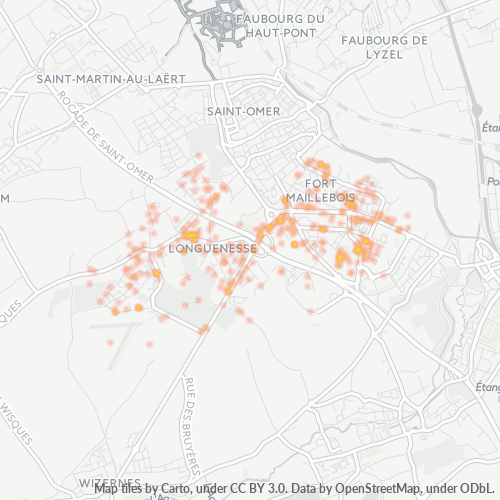 Dami ng Negosyo sa Postal Code 62219 - Longuenesse, Nord-Pas-de-Calais