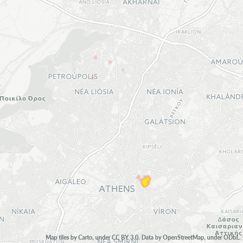 Dami ng Negosyo sa Postal Code 106 80 - Atenas, Attica