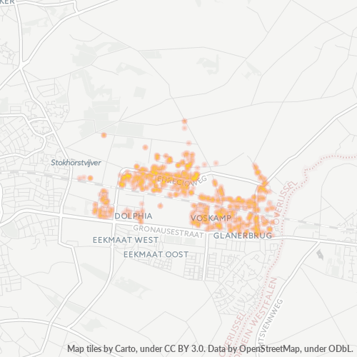 Dami ng Negosyo sa Postal Code 7532 - Enschede, Provincie Overijssel