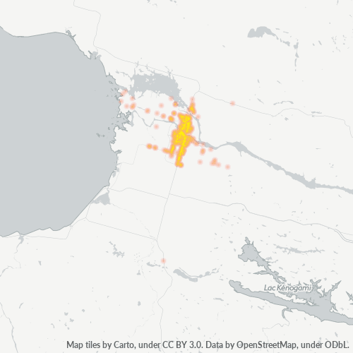 Dami ng Negosyo sa Postal Code G8B - Alma, Québec