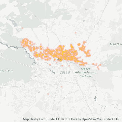 Dami ng Negosyo sa Postal Code 29223 - Celle, Lower Saxony