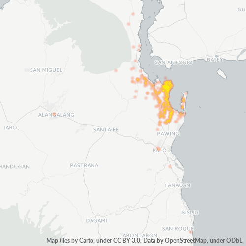 Business Concentration in Zip Code 6500 - Tacloban, Eastern Visayas