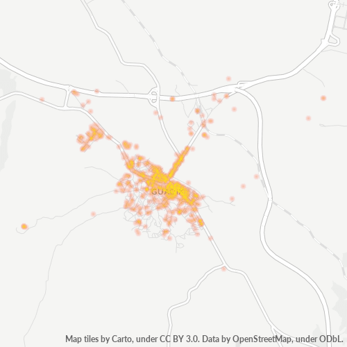 Bedrijfsconcentratie in Postcode 18500 - Guadix, Andalusië