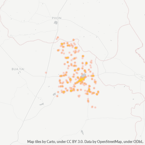 Dami ng Negosyo sa Postal Code 30180 - Prathai, Lalawigan ng Nakhon Ratchasima