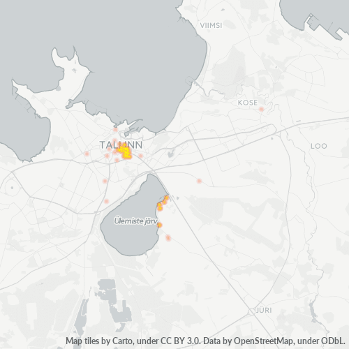 Dami ng Negosyo sa Postal Code 10145 - Sitsi, Harjumaa