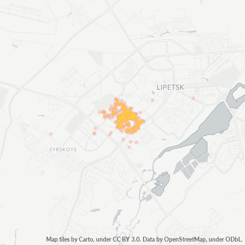 Dami ng Negosyo sa Postal Code 398046 - Lipetsk, Lipetsk Oblast