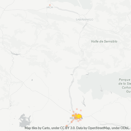 Dami ng Negosyo sa Postal Code 22006 - Huesca, Aragón
