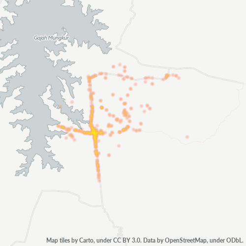 Dami ng Negosyo sa Postal Code 57673 - Wonogiri, Provinsi Jawa Tengah