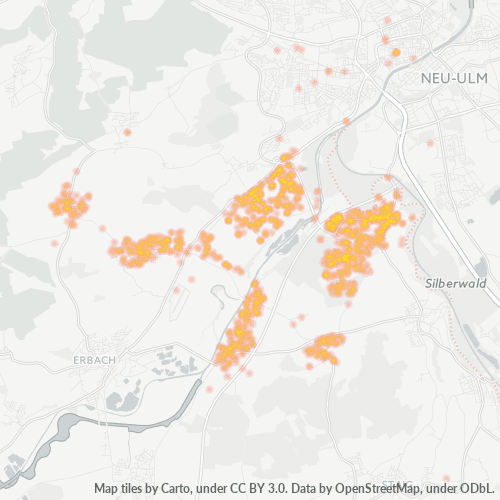 Business Concentration in Postal Code 89079 - Ulm, Baden-Württemberg