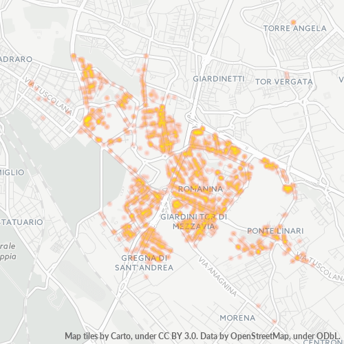 Dami ng Negosyo sa Postal Code 00173 - Roma, Lazio