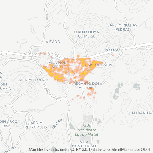 Dami ng Negosyo sa Postal Code 06717-000 - Cotia, São Paulo