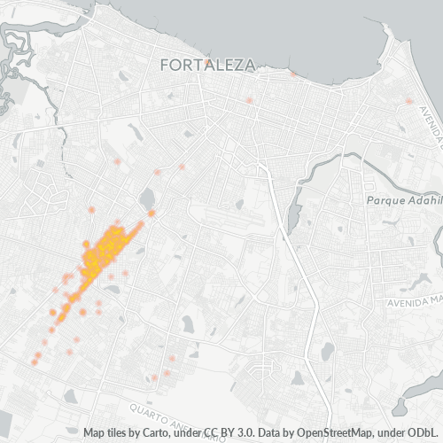 Dami ng Negosyo sa Postal Code 60730-000 - Fortaleza, Ceará