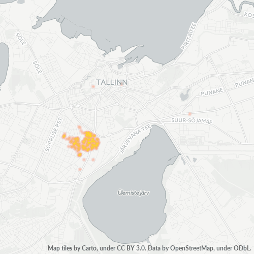 Dami ng Negosyo sa Postal Code 11312 - Sitsi, Harjumaa