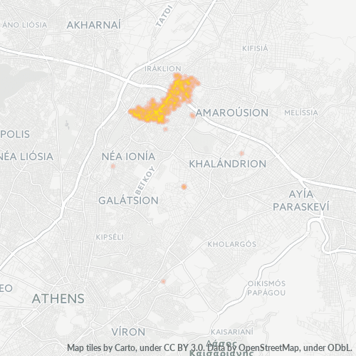 Dami ng Negosyo sa Postal Code 141 22 - Irákleio, Attica