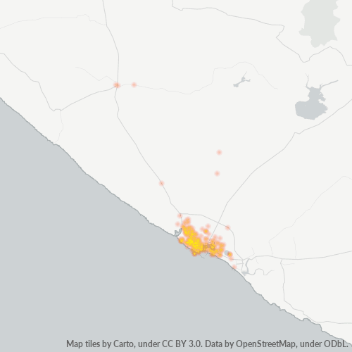 Bedrijfsconcentratie in Postcode 362265 - Verāval, Gujarat