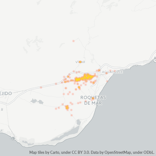 Dami ng Negosyo sa Postal Code 04738 - Espanya