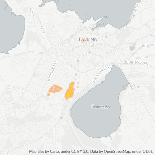 Dami ng Negosyo sa Postal Code 11317 - Sitsi, Harjumaa
