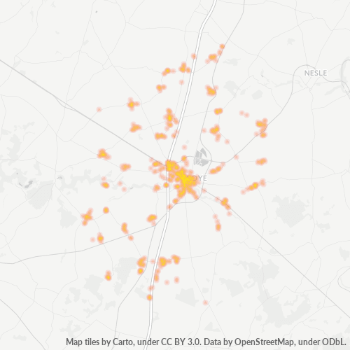 Dami ng Negosyo sa Postal Code 80700 - La Chavatte, Picardie