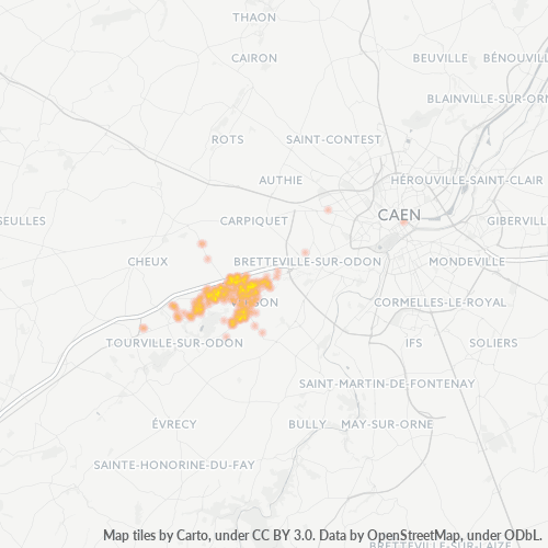 Dami ng Negosyo sa Postal Code 14790 - Verson, Ibabang Normandia