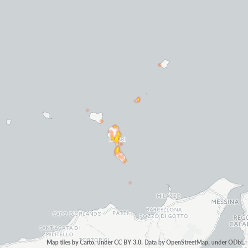 Dami ng Negosyo sa Postal Code 98055 - Lipari, Sicilia