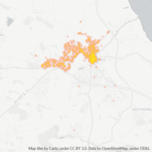 Business Concentration in Postal Code 21682 - Stade, Lower Saxony