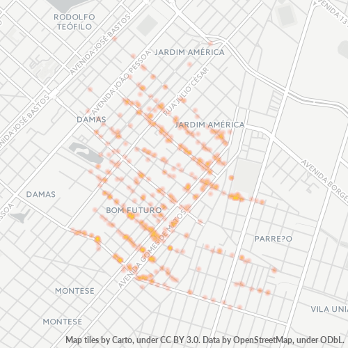 Dami ng Negosyo sa Postal Code 60416-000 - Fortaleza, Ceará