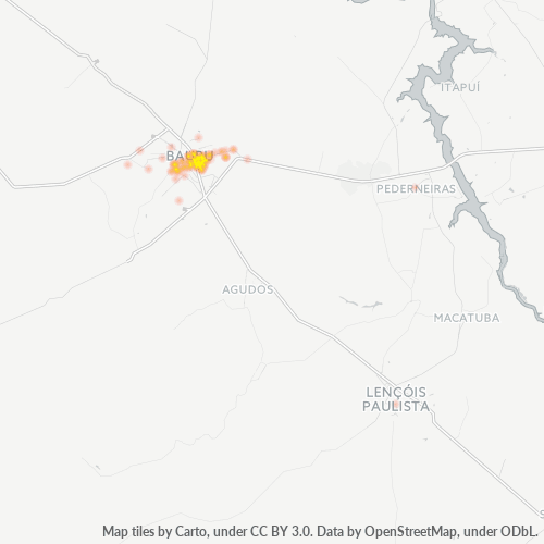 Dami ng Negosyo sa Postal Code 17030-000 - Bauru, São Paulo
