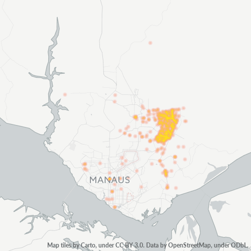 Dami ng Negosyo sa Postal Code 69099-000 - Manaus, Amazonas