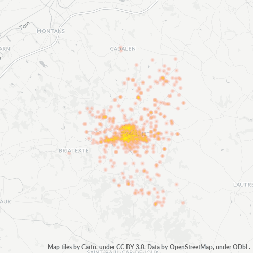 Dami ng Negosyo sa Postal Code 81300 - Labessière-Candeil, Midi-Pyrénées