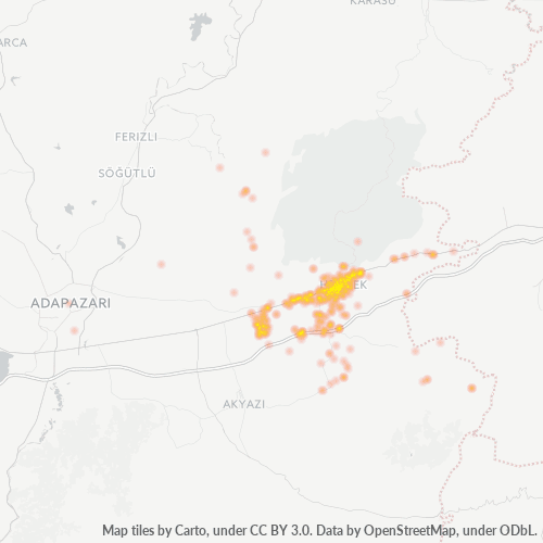 Mkusanyiko wa Biashara katika Posta 54300 - Hendek, Mkoa wa Sakarya
