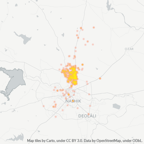 Dami ng Negosyo sa Postal Code 422004 - Nashik, Maharashtra