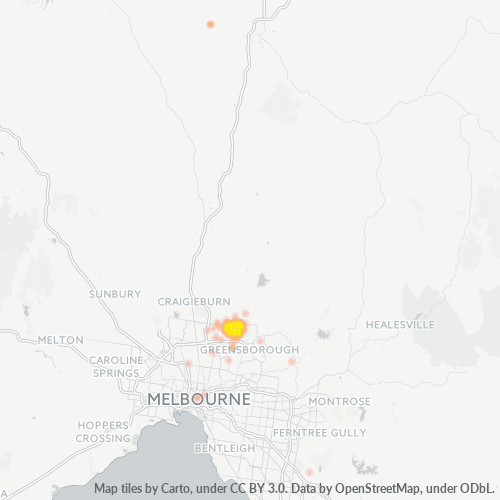 Dami ng Negosyo sa Postal Code 3082 - Mill Park, Victoria