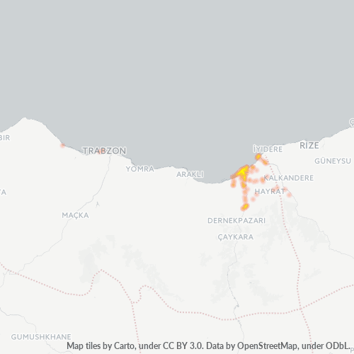 Dami ng Negosyo sa Postal Code 61830 - Of, Trabzon Province
