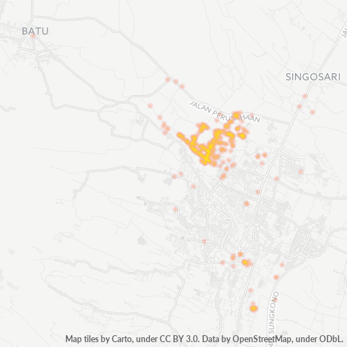 Dami ng Negosyo sa Postal Code 65143 - Malang, Silangang Java