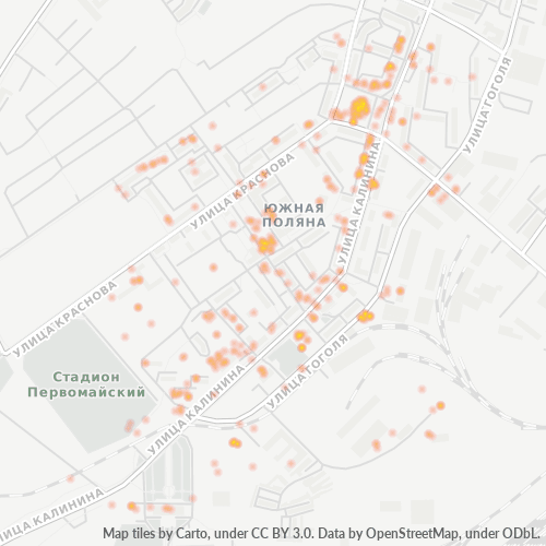 Dami ng Negosyo sa Postal Code 440034 - Penza, Penza Oblast