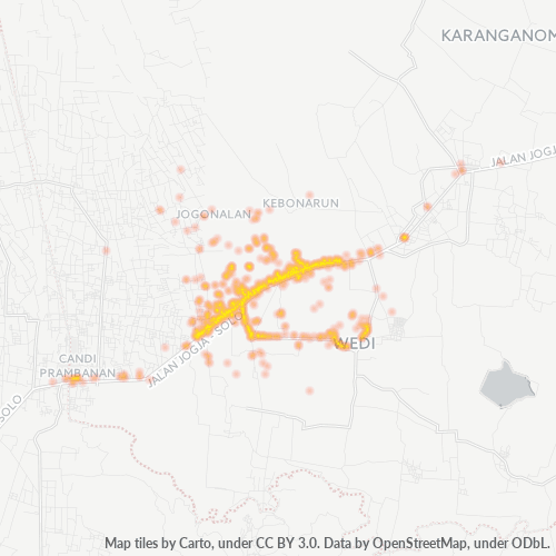 Dami ng Negosyo sa Postal Code 57452 - Jogonalan, Provinsi Jawa Tengah