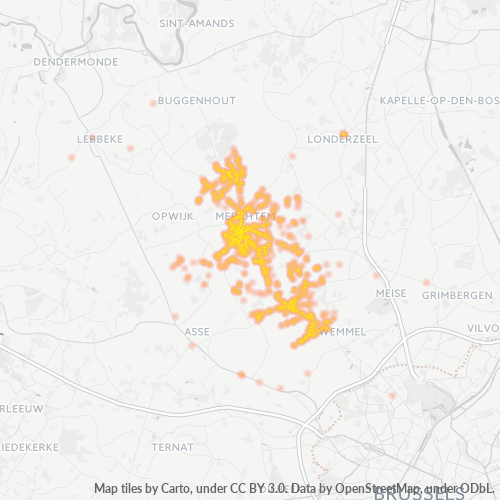 Dami ng Negosyo sa Postal Code 1785 - Merchtem, Flandes