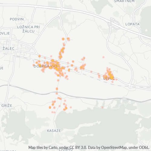 Dami ng Negosyo sa Postal Code 3301 - Petrovče, Občina Žalec