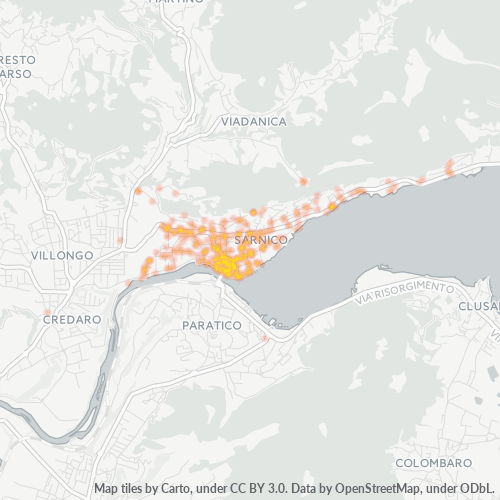 Dami ng Negosyo sa Postal Code 24067 - Sarnico, Lombardy