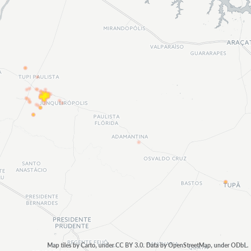 Dami ng Negosyo sa Postal Code 17900-000 - Dracena, São Paulo