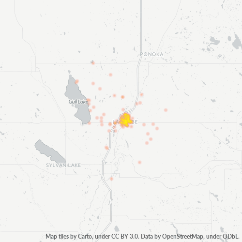 Dami ng Negosyo sa Postal Code T4L - Lacombe, Alberta