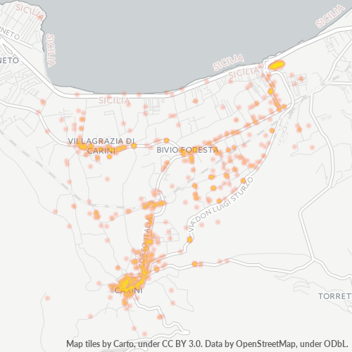 Dami ng Negosyo sa Postal Code 90044 - Italya