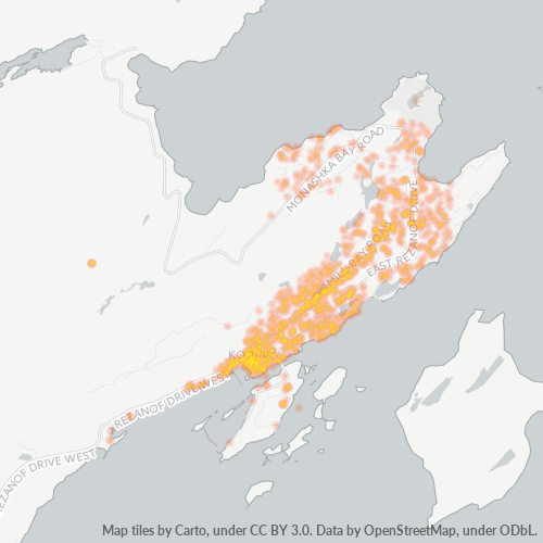 Mkusanyiko wa Biashara katika Posta 99615 - Alaska