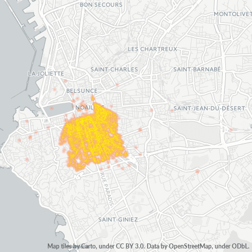 Dami ng Negosyo sa Postal Code 13006 - Marseille 06, Provence-Alpes-Côte d'Azur