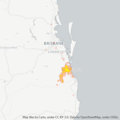 Dami ng Negosyo sa Postal Code 4211 - Clagiraba, Queensland