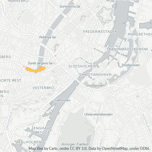 Dami ng Negosyo sa Postal Code 1610 - Copenhague, Region Hovedstaden