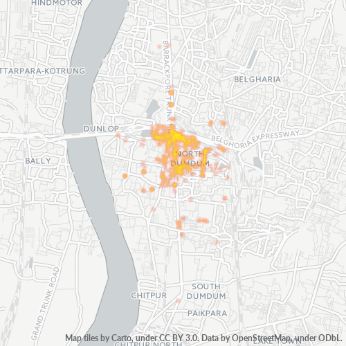 Dami ng Negosyo sa Postal Code 700108 - Hugli, West Bengal