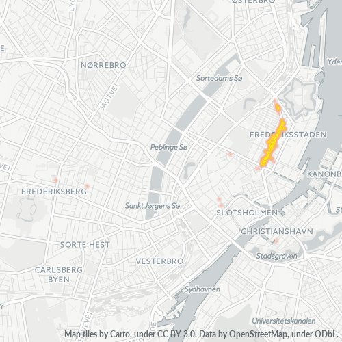Dami ng Negosyo sa Postal Code 1264 - Copenhague, Region Hovedstaden