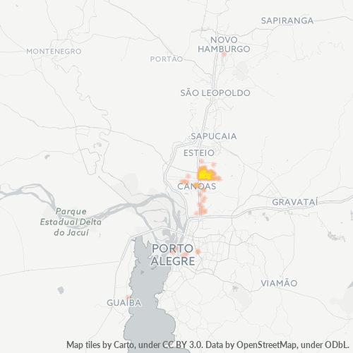 Dami ng Negosyo sa Postal Code 92410-000 - Canoas, Rio Grande do Sul